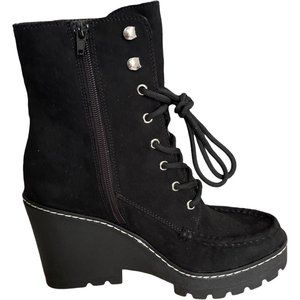 Women’s Size 9.5 Boots COOL PLANET BY STEVE MADDEN Marsh Black